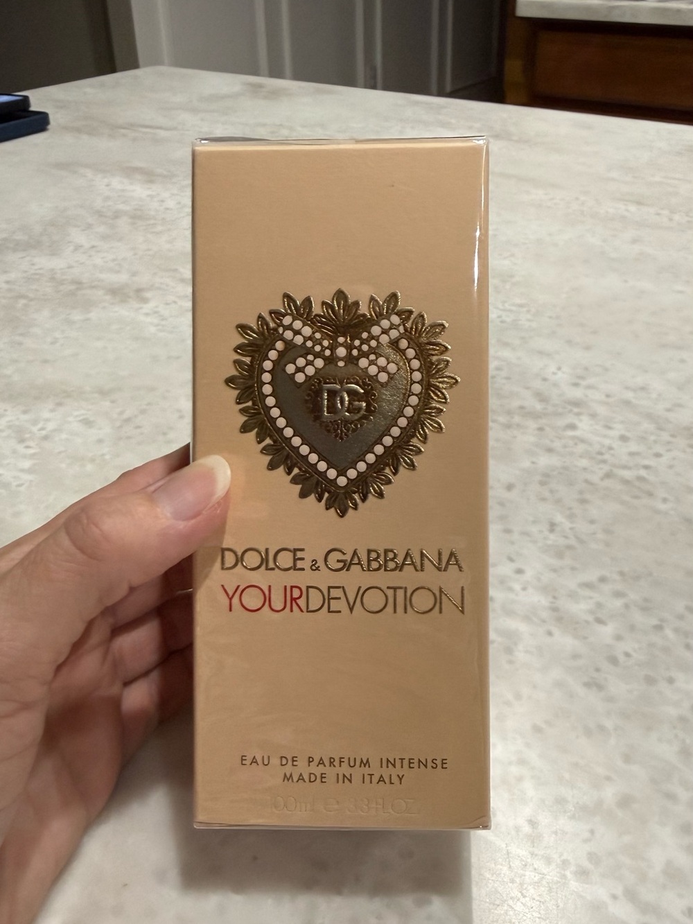 New in box Dolce & Gabbana Your Devotion intense